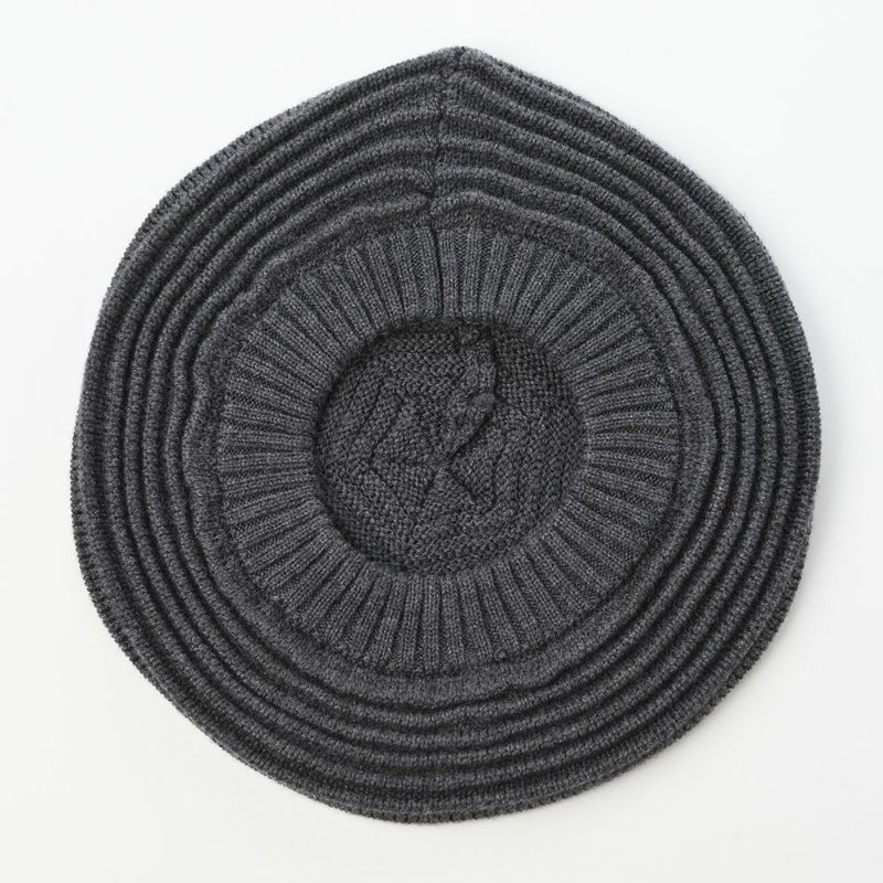 マローネのベレー帽 Nuvola Wool（ヌヴォラ ウール） 8418925 グレー