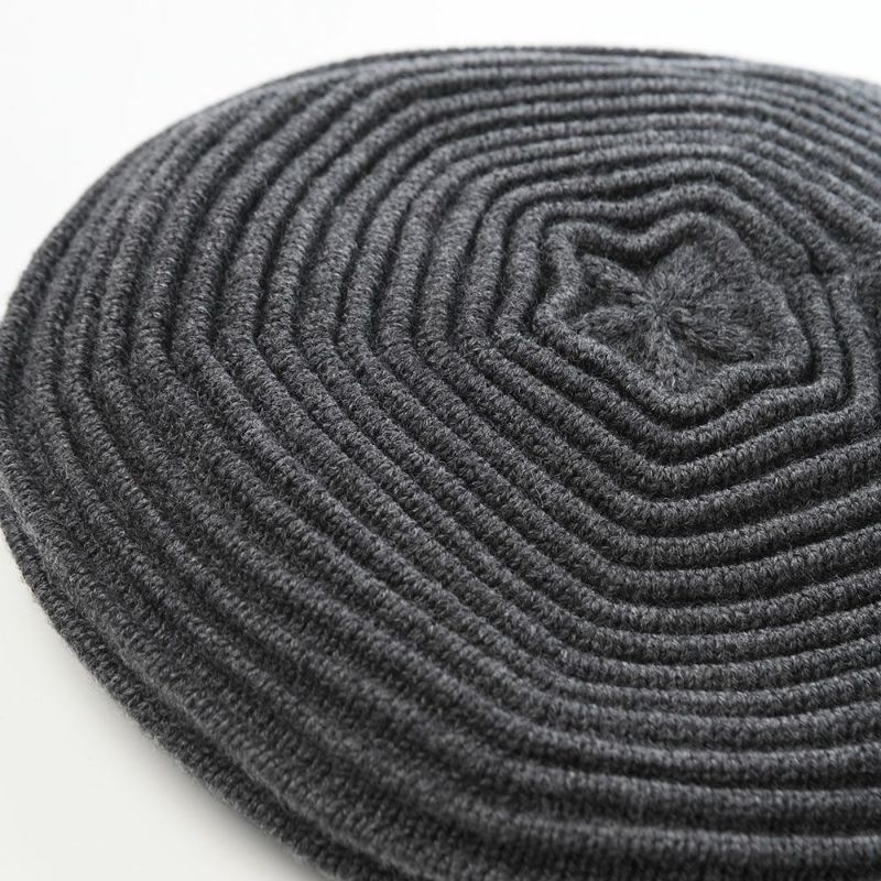 マローネのベレー帽 Nuvola Wool（ヌヴォラ ウール） 8418925 グレー