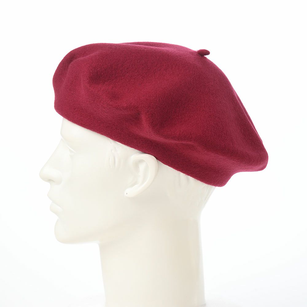 マローネのベレー帽 Basco Wool（バスコ ウール） BASCO_29 ボルドー