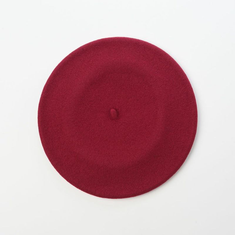 マローネのベレー帽 Basco Wool（バスコ ウール） BASCO_29 ボルドー