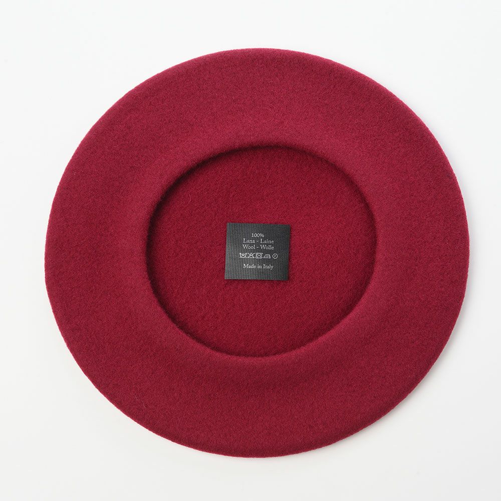 マローネのベレー帽 Basco Wool（バスコ ウール） BASCO_29 ボルドー