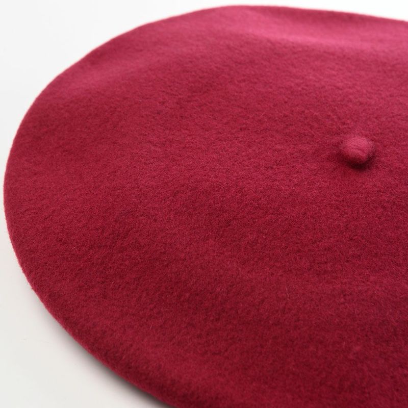 マローネのベレー帽 Basco Wool（バスコ ウール） BASCO_29 ボルドー