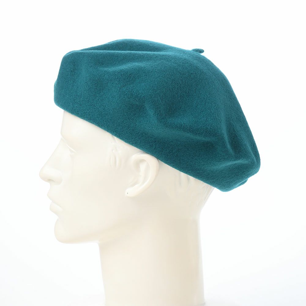 マローネのベレー帽 Basco Wool（バスコ ウール） BASCO_29 ターコイズ