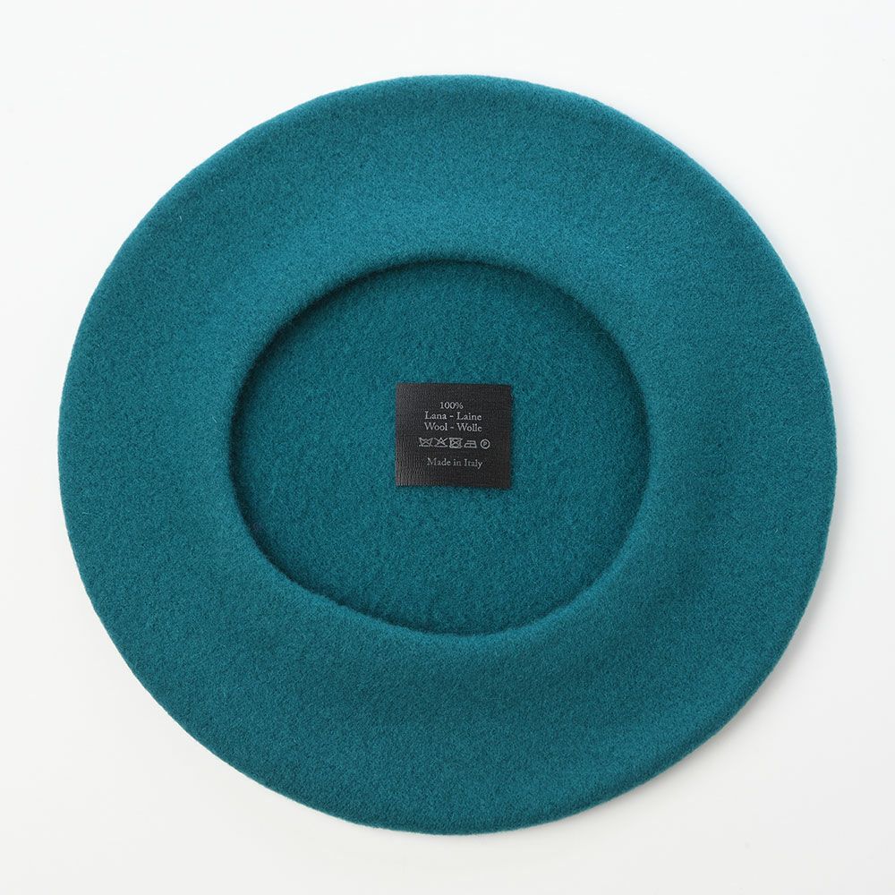 マローネのベレー帽 Basco Wool（バスコ ウール） BASCO_29 ターコイズ