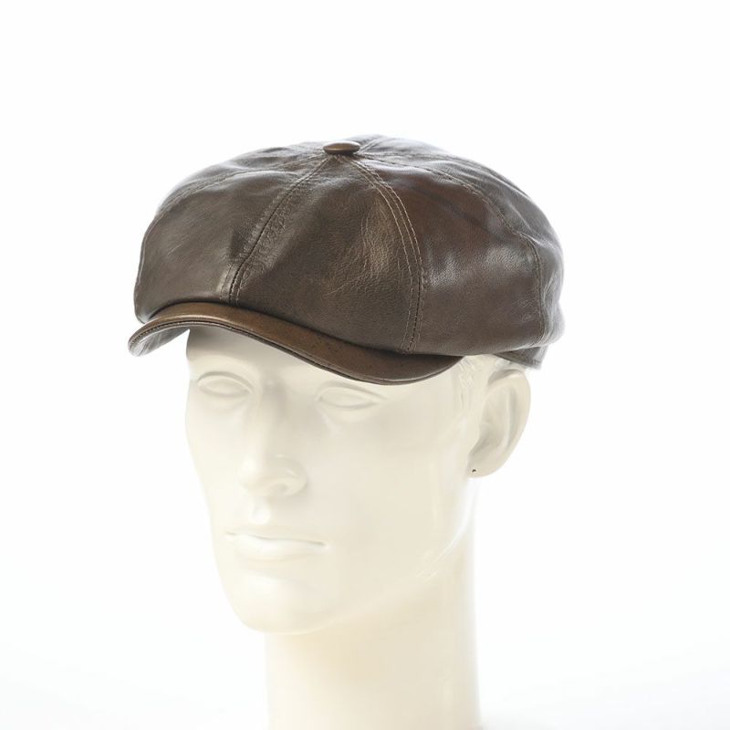 マローネのキャスケット Dublino Lamb Leather（ダブリーノ ラムレザー） BN141 カーキ