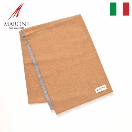 マローネのスカーフ Bicolor Scarf（バイカラー スカーフ） 46984 オレンジ