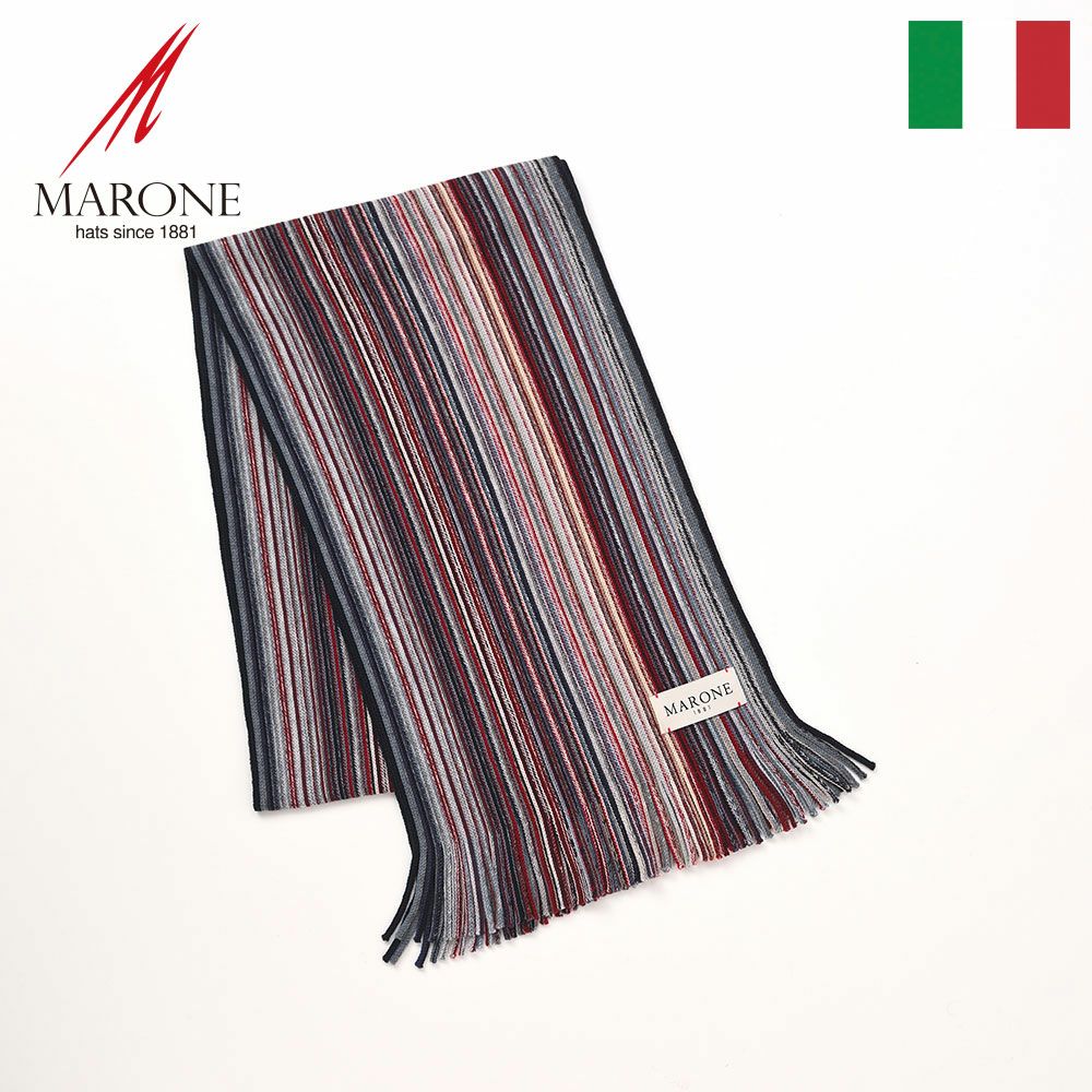 マローネのスカーフ Stripe Scarf（ストライプ スカーフ） 46985 マルチ