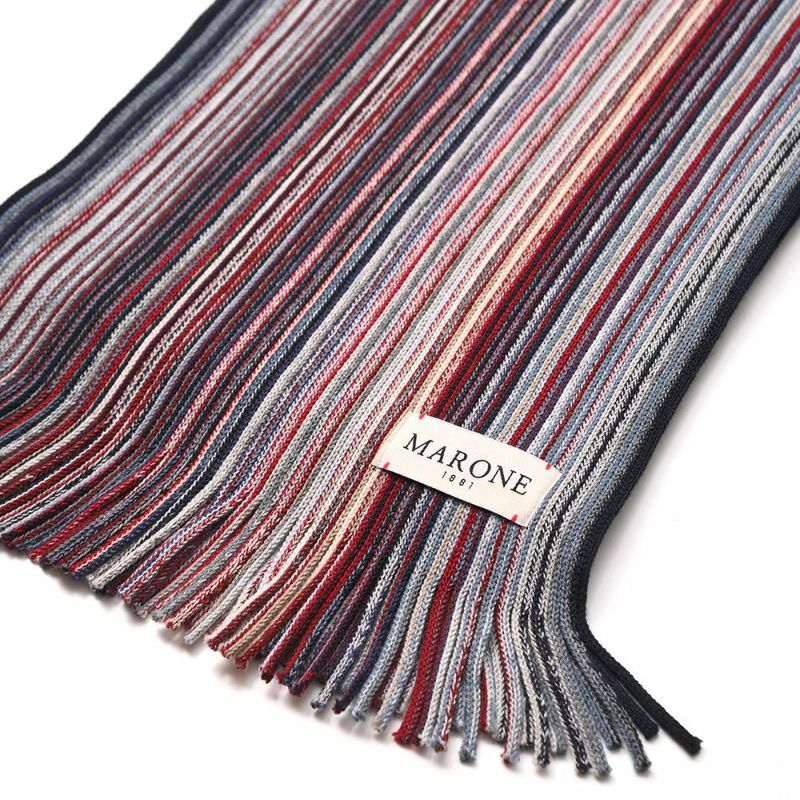マローネのスカーフ Stripe Scarf（ストライプ スカーフ） 46985 マルチ