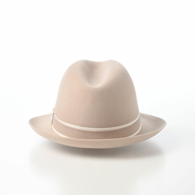 マローネのフェルトハット Rabbit Fur Soffio（ラビットファー ソッフィオ）  クリーム
