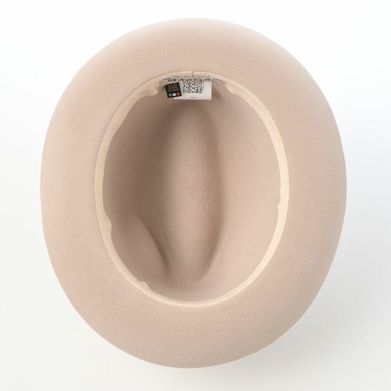 マローネのフェルトハット Rabbit Fur Soffio（ラビットファー ソッフィオ）  クリーム