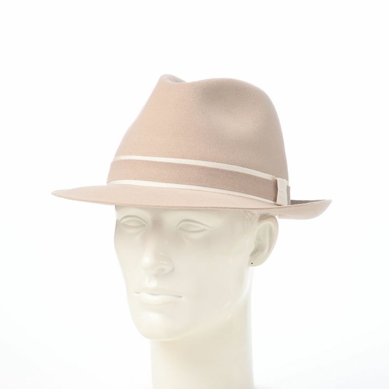 マローネのフェルトハット Rabbit Fur Soffio（ラビットファー ソッフィオ）  クリーム