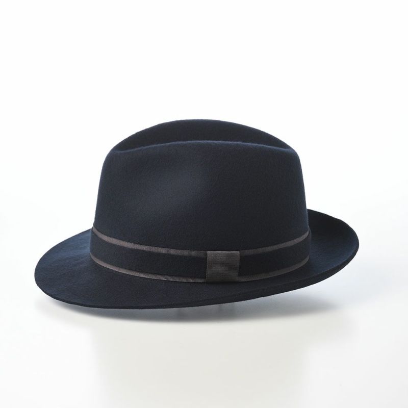 マローネのフェルトハット Battito Wool Hat（バッティート ウールハット）  ネイビー