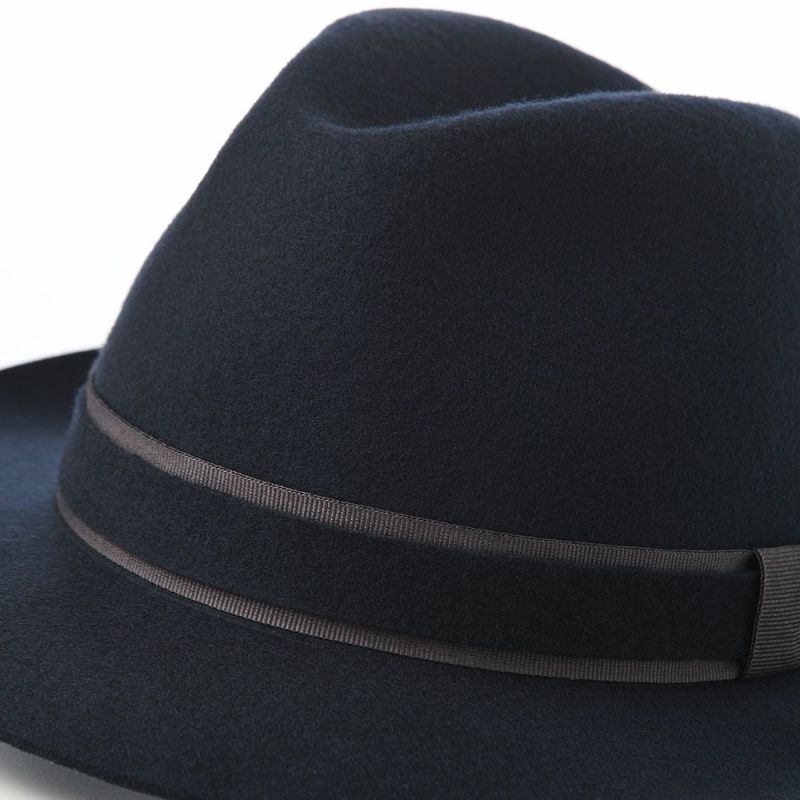 マローネのフェルトハット Battito Wool Hat（バッティート ウールハット）  ネイビー