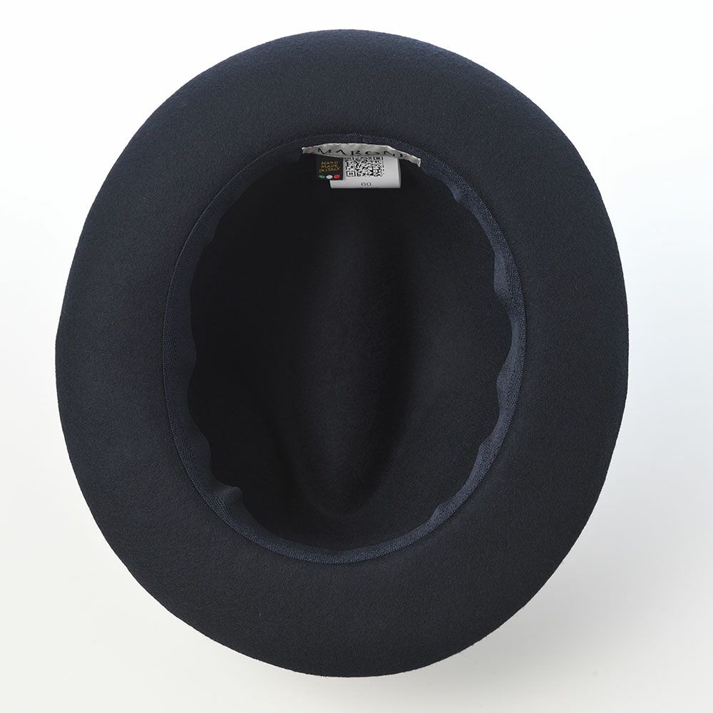 マローネのフェルトハット Battito Wool Hat（バッティート ウールハット）  ネイビー