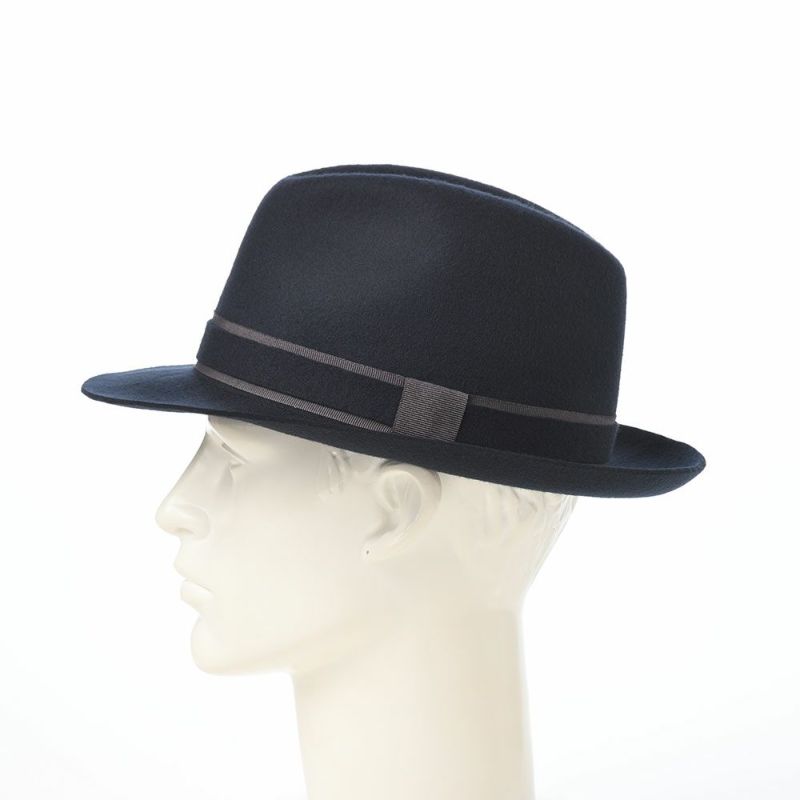 マローネのフェルトハット Battito Wool Hat（バッティート ウールハット）  ネイビー
