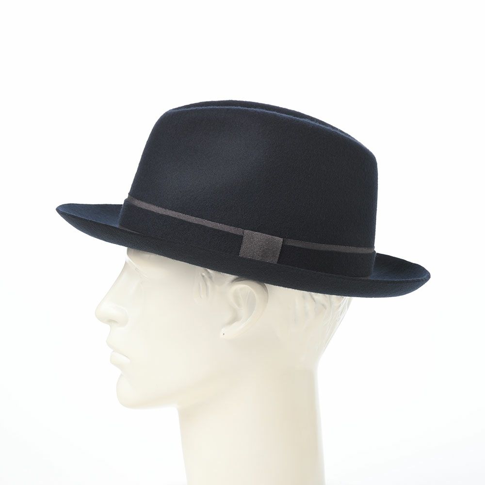 マローネのフェルトハット Battito Wool Hat（バッティート ウールハット）  ネイビー
