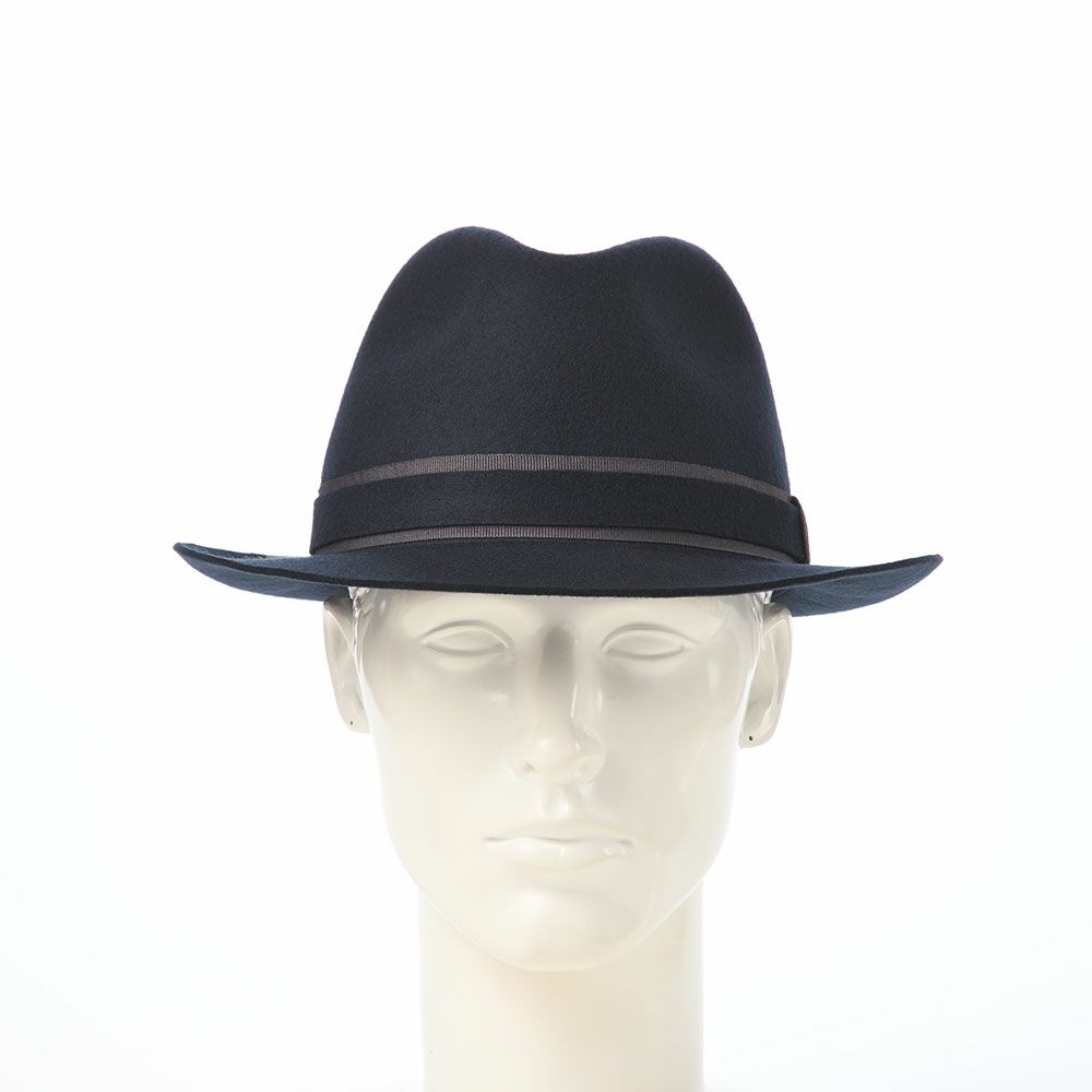 マローネのフェルトハット Battito Wool Hat（バッティート ウールハット）  ネイビー