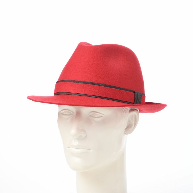 マローネのフェルトハット Battito Wool Hat（バッティート ウールハット）  レッド