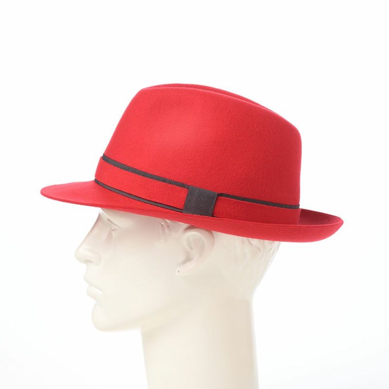 マローネのフェルトハット Battito Wool Hat（バッティート ウールハット）  レッド