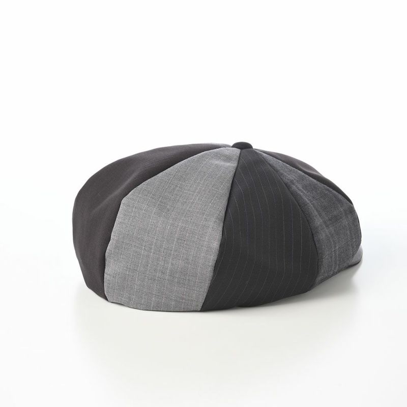 イケガミ帽子工房のキャスケット Tailor Eight II（テーラーエイト） ブラウンミックス
