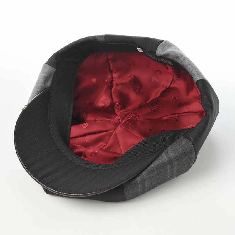 イケガミ帽子工房のキャスケット Tailor Eight II（テーラーエイト） ブラウンミックス