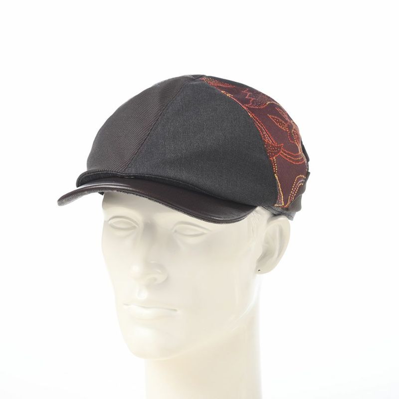 イケガミ帽子工房のハンチング Crafted Hunting II（クラフテッドハンチング） ブラウンミックス