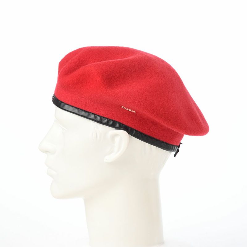 カンゴールのベレー帽 WOOL MONTY（ウール モンティ） レッド