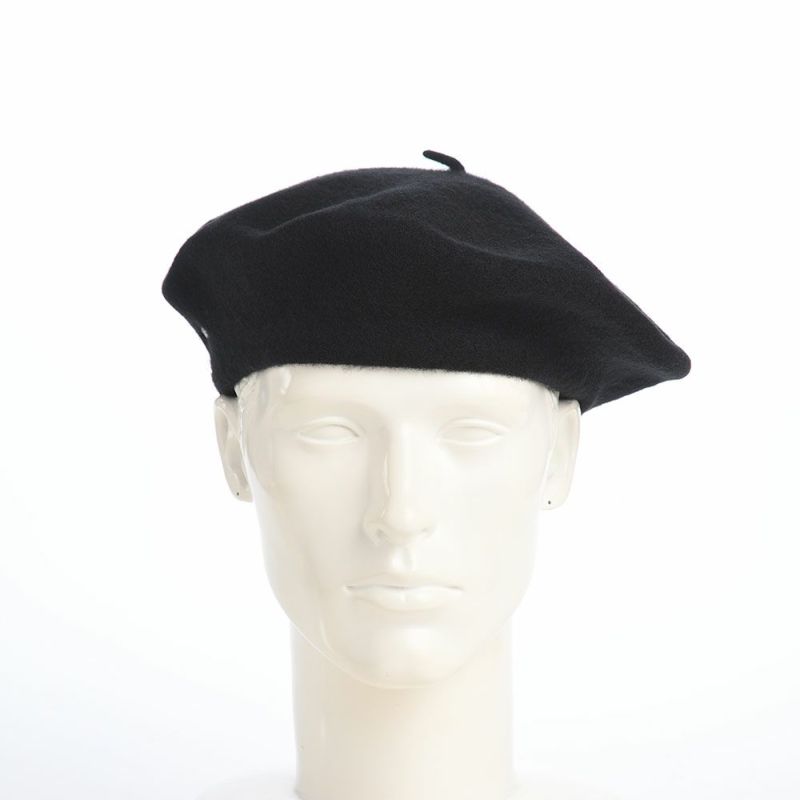 カンゴールのベレー帽 MODELAINE BERET（モデレーヌベレー） ブラック