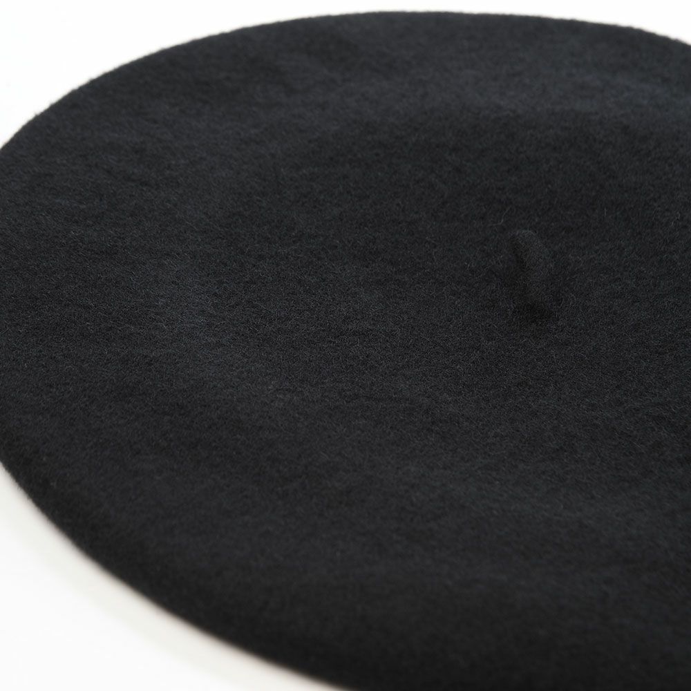 カンゴールのベレー帽 MODELAINE BERET（モデレーヌベレー） ブラック