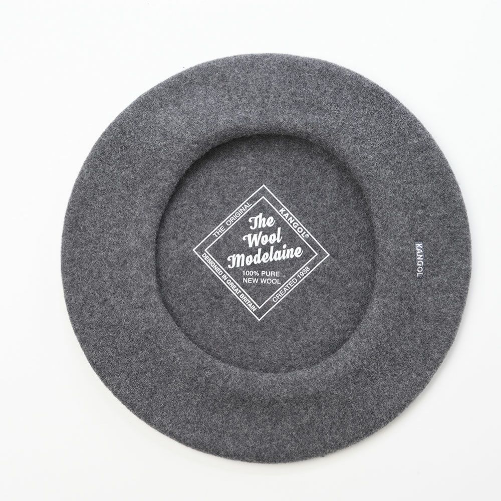 カンゴールのベレー帽 MODELAINE BERET（モデレーヌベレー） ダークフランネル
