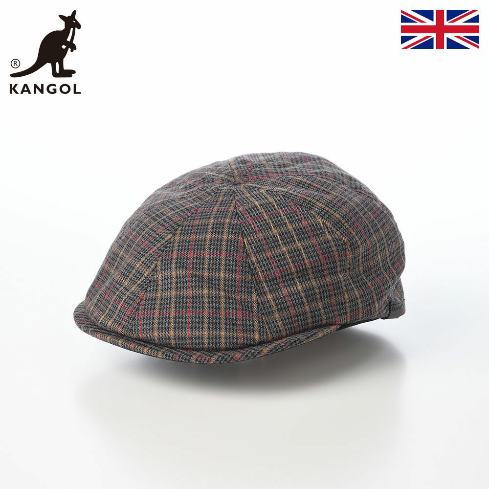 カンゴールのハンチング PATTERN FLEXFIT CAP（パターン フレックスフィット キャップ） グレー