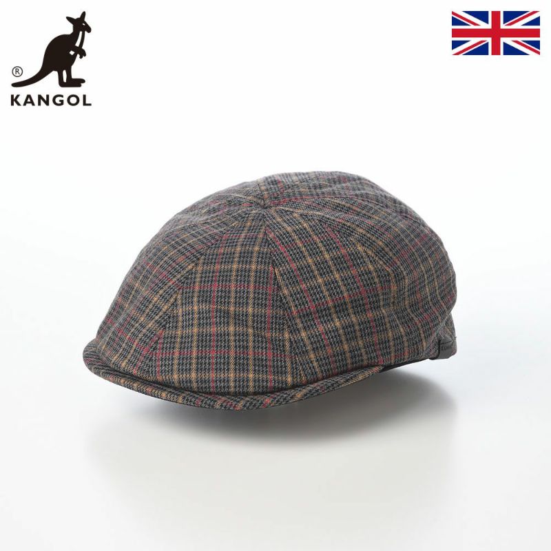 カンゴールのハンチング PATTERN FLEXFIT CAP（パターン フレックスフィット キャップ） グレー