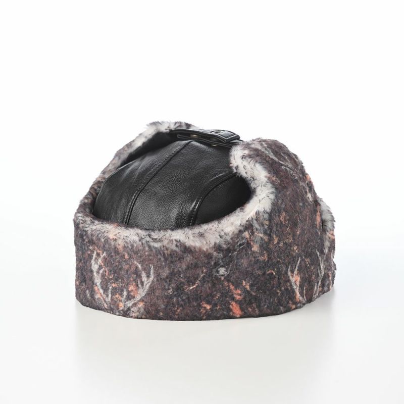 ノルの飛行帽 Animal flight cap leather（アニマル フライトキャップ レザー） ブラック