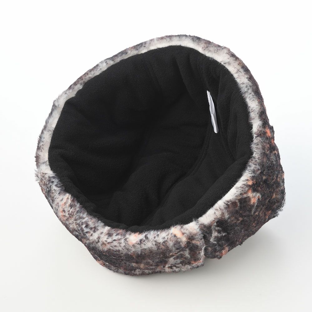 ノルの飛行帽 Animal flight cap leather（アニマル フライトキャップ レザー） ブラック