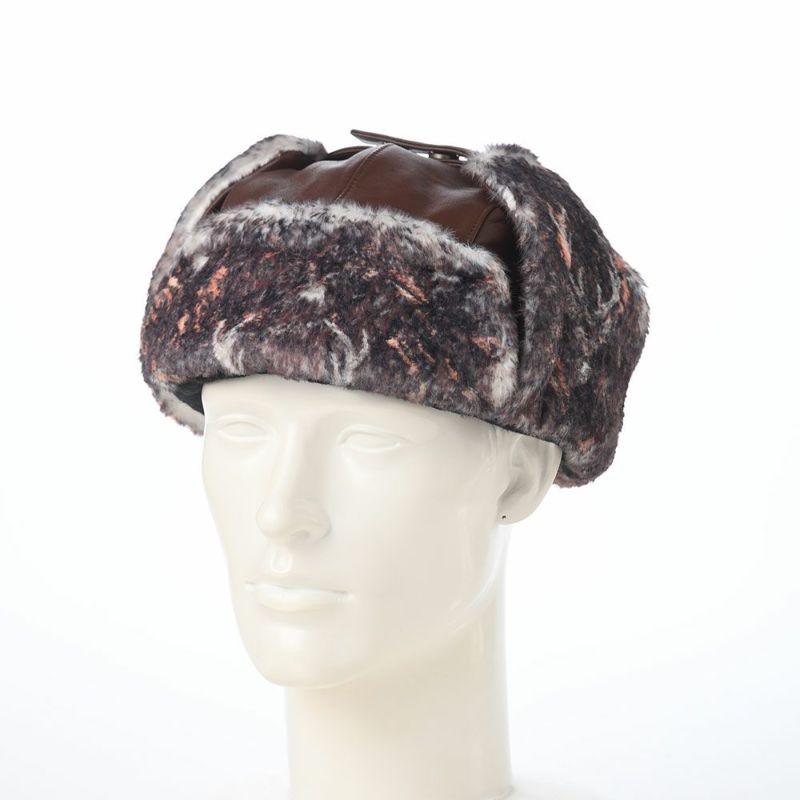 ノルの飛行帽 Animal flight cap leather（アニマル フライトキャップ レザー） ブラウン
