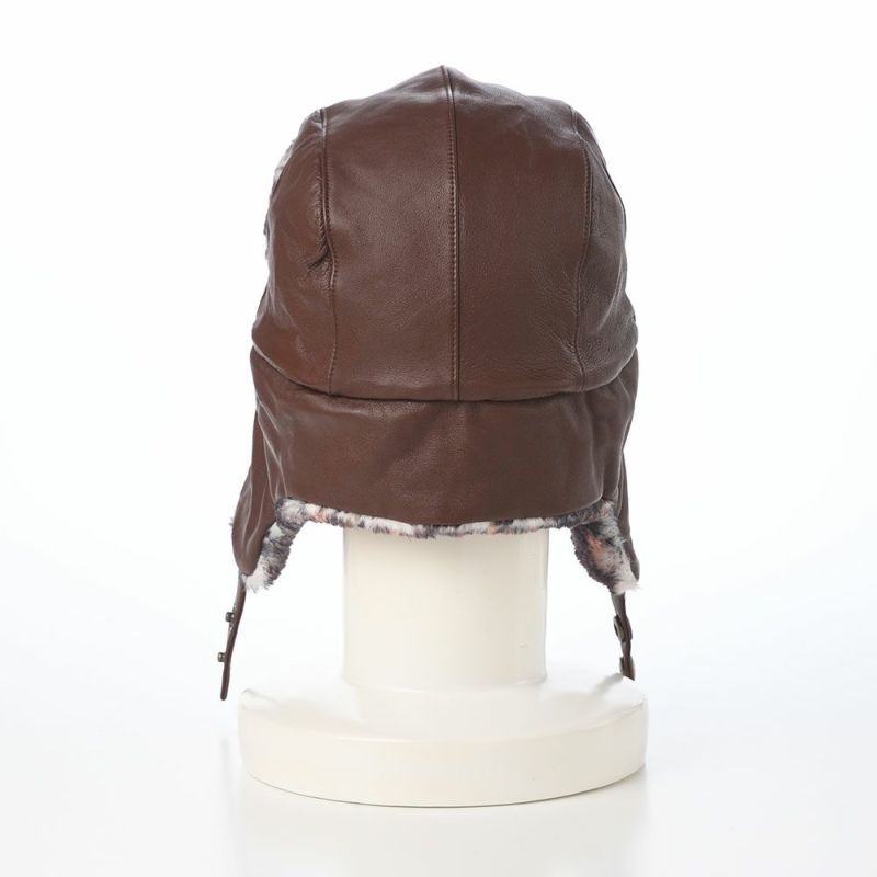 ノルの飛行帽 Animal flight cap leather（アニマル フライトキャップ レザー） ブラウン
