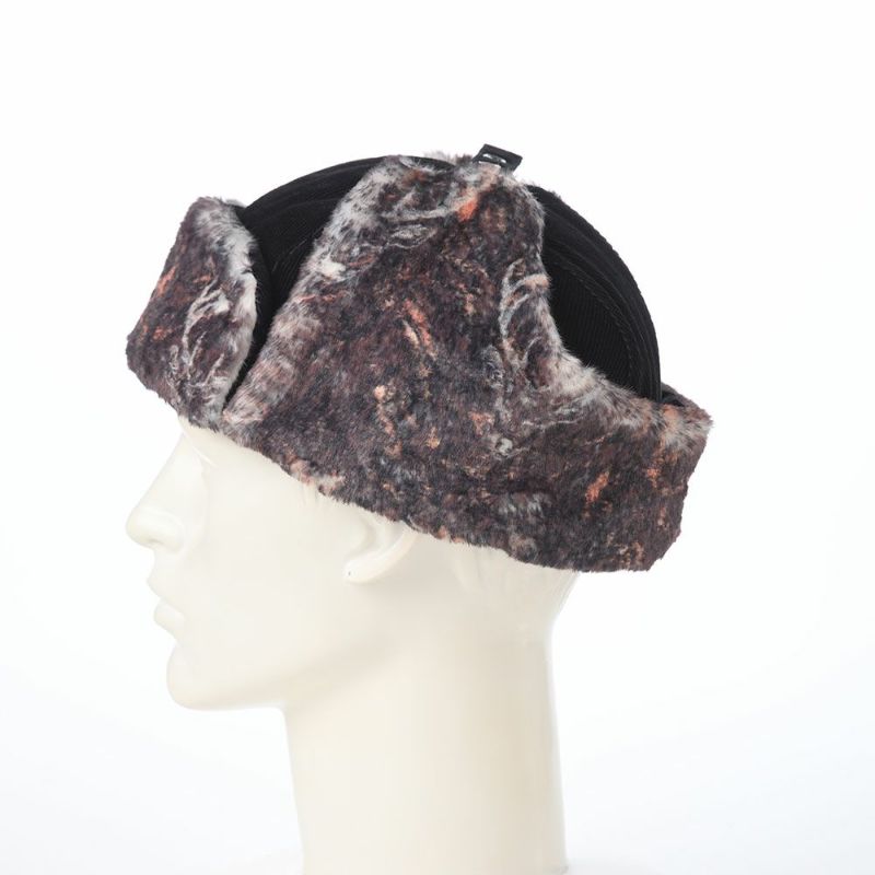ノルの飛行帽 Animal flight cap corduroy（アニマル フライトキャップ コーデュロイ） ブラック