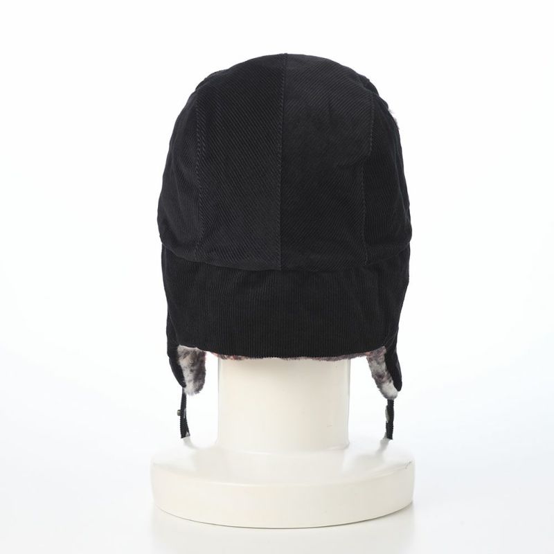 ノルの飛行帽 Animal flight cap corduroy（アニマル フライトキャップ コーデュロイ） ブラック