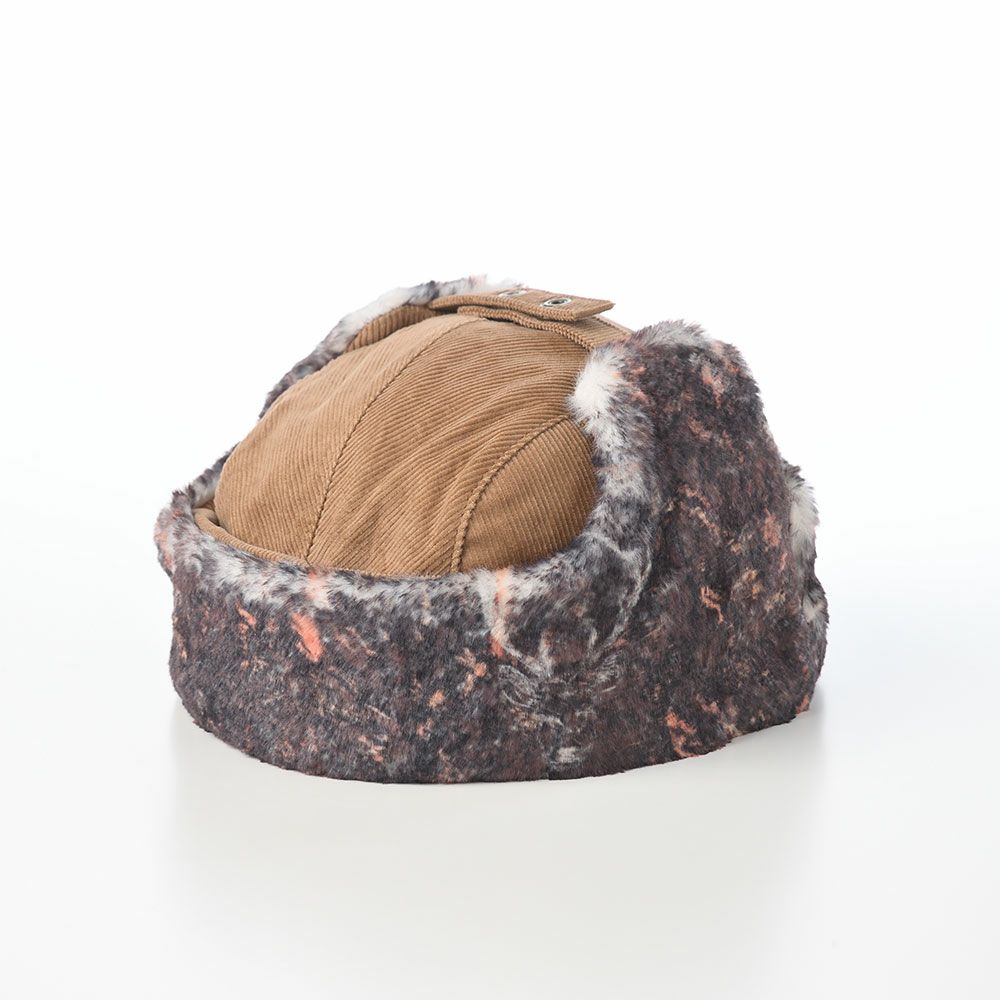 ノルの飛行帽 Animal flight cap corduroy（アニマル フライトキャップ コーデュロイ） モカ