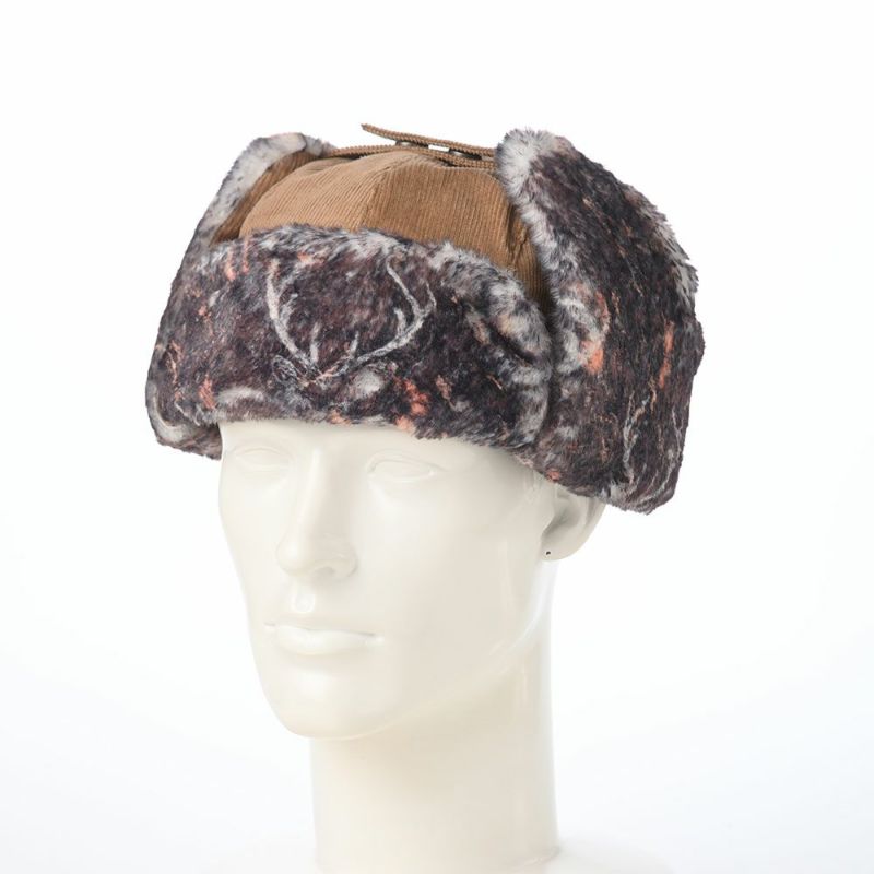 ノルの飛行帽 Animal flight cap corduroy（アニマル フライトキャップ コーデュロイ） モカ