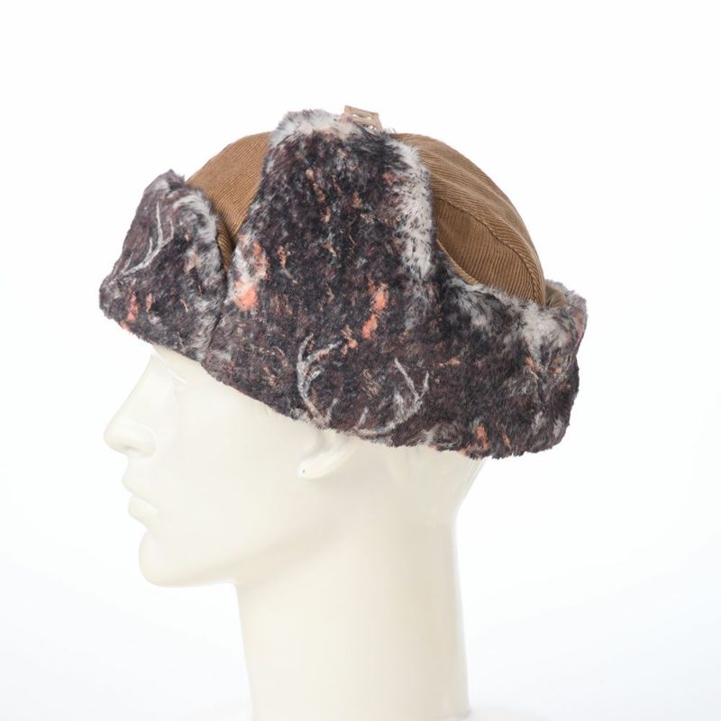 ノルの飛行帽 Animal flight cap corduroy（アニマル フライトキャップ コーデュロイ） モカ