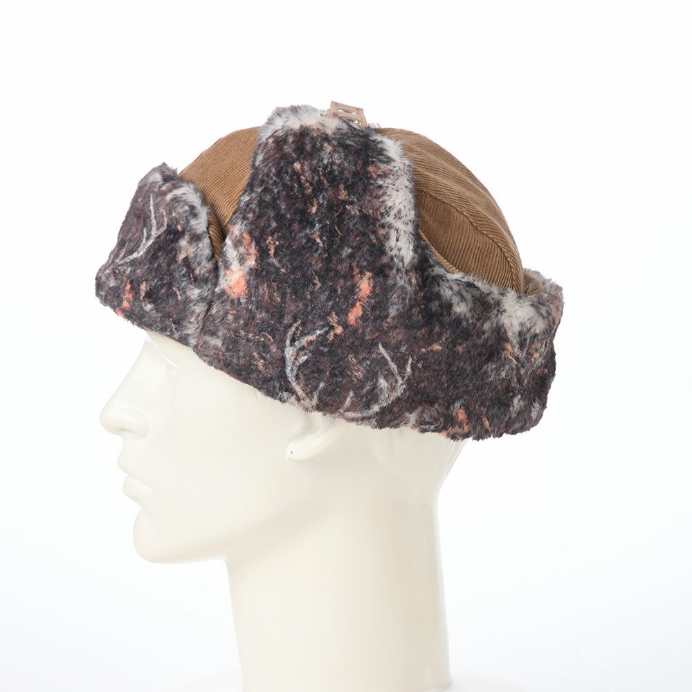 ノルの飛行帽 Animal flight cap corduroy（アニマル フライトキャップ コーデュロイ） モカ