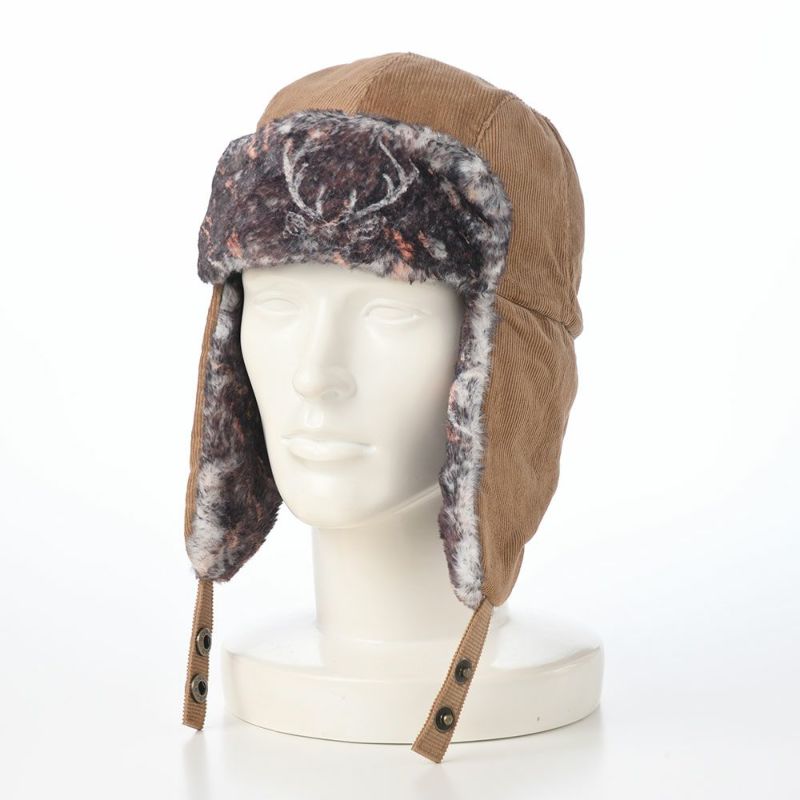 ノルの飛行帽 Animal flight cap corduroy（アニマル フライトキャップ コーデュロイ） モカ