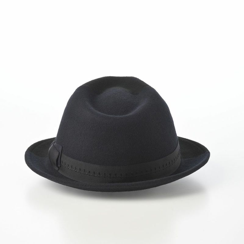 ノルのフェルトハット Half and half（ハーフアンドハーフ） ブラック