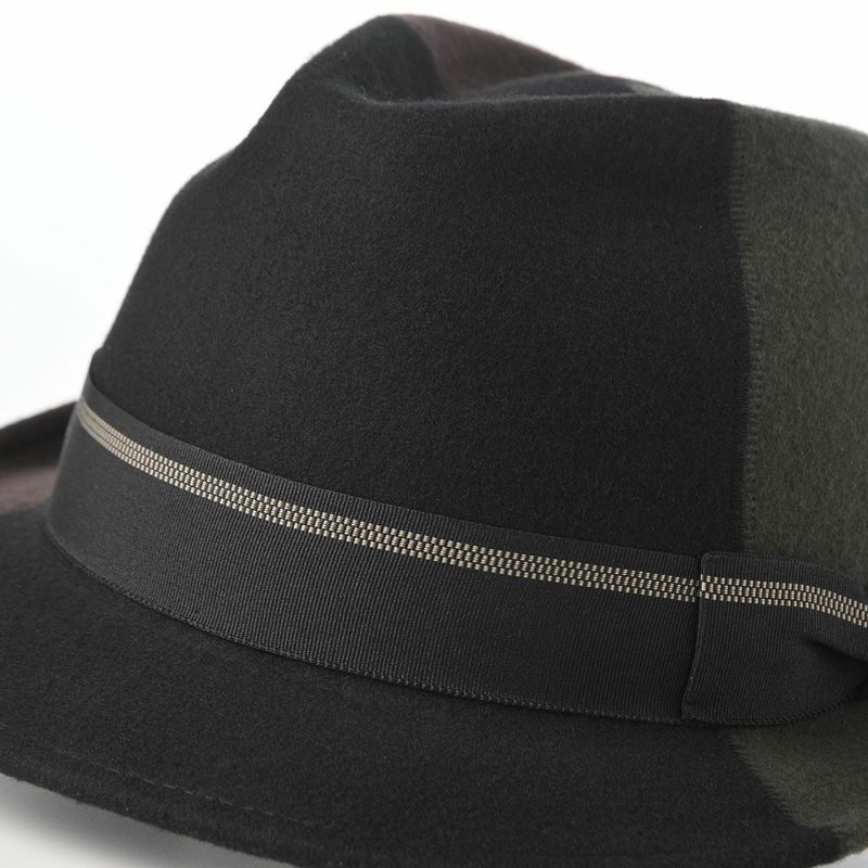ノルのフェルトハット Pizza hat（ピザハット） ブラック