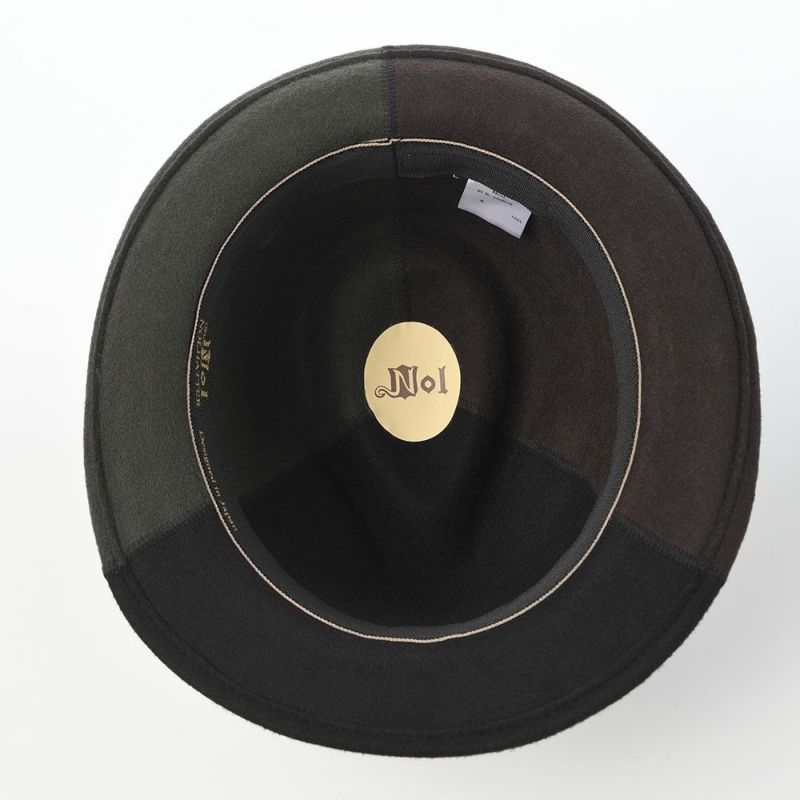 ノルのフェルトハット Pizza hat（ピザハット） ブラック