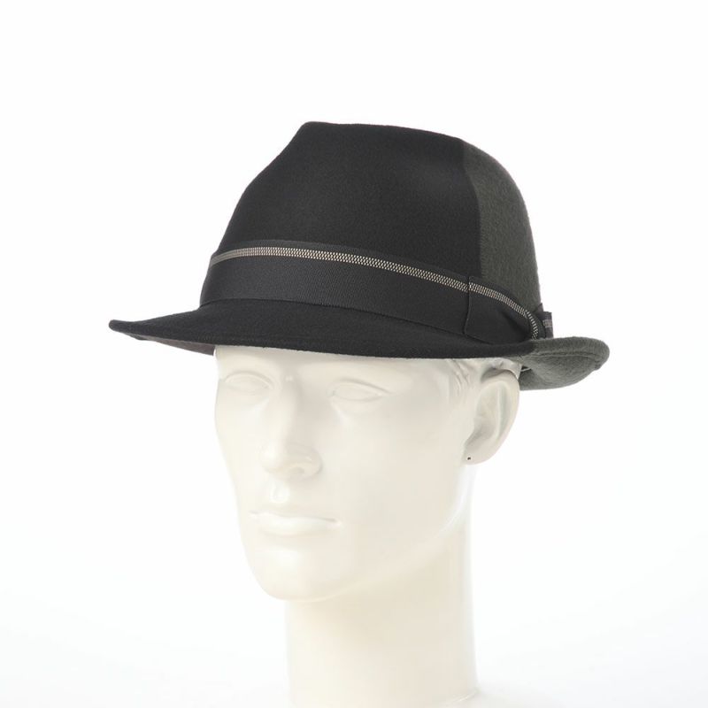 ノルのフェルトハット Pizza hat（ピザハット） ブラック