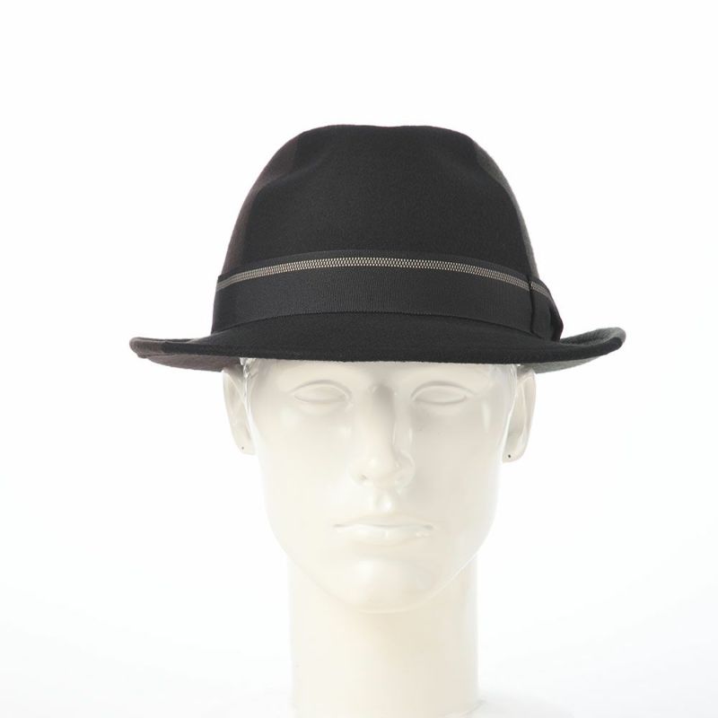 ノルのフェルトハット Pizza hat（ピザハット） ブラック