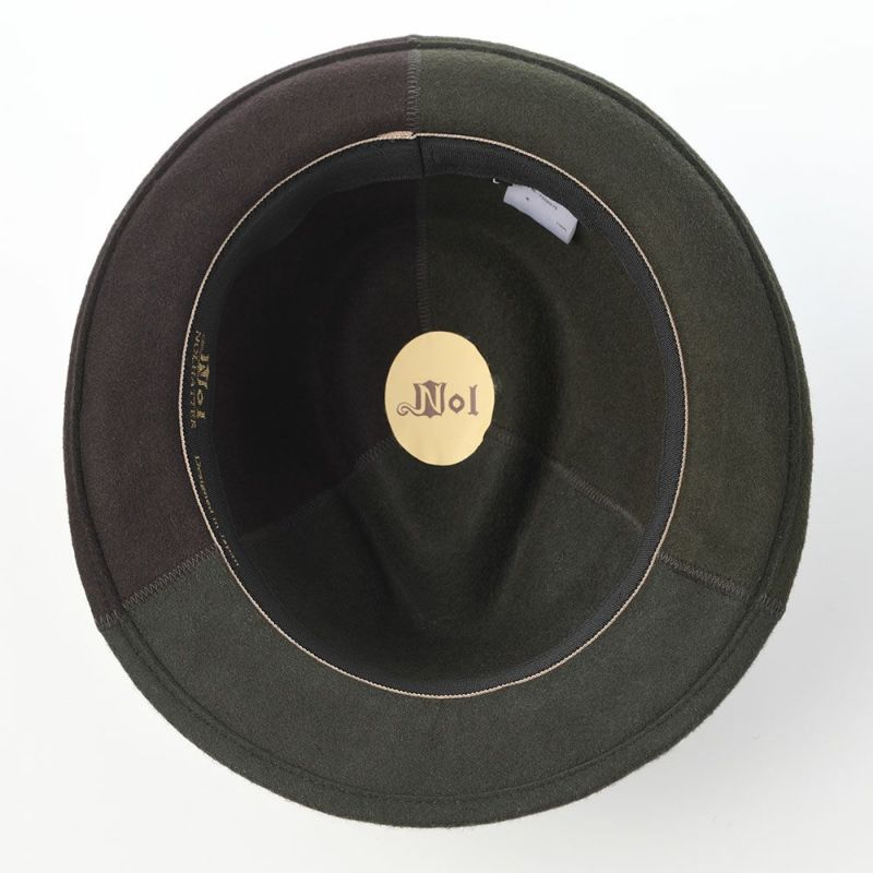 ノルのフェルトハット Pizza hat（ピザハット） チャコール