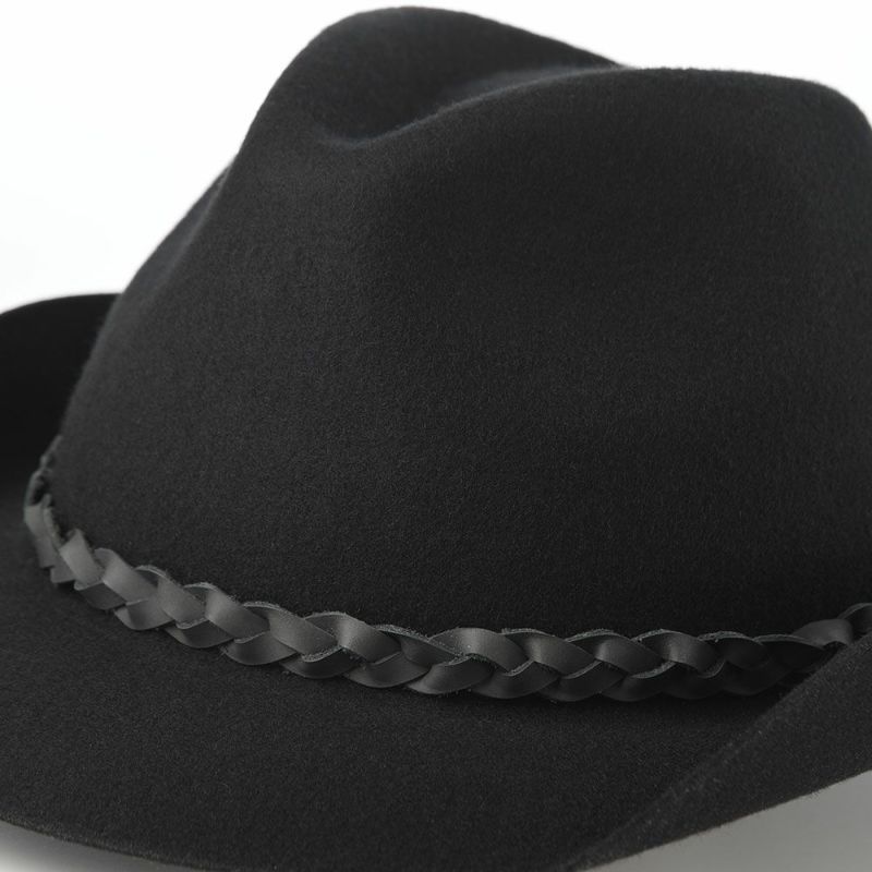 ノルのウエスタンハット Felt western（フェルトウエスタン） ブラック